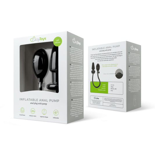 Inflatable Anal Pump - Black