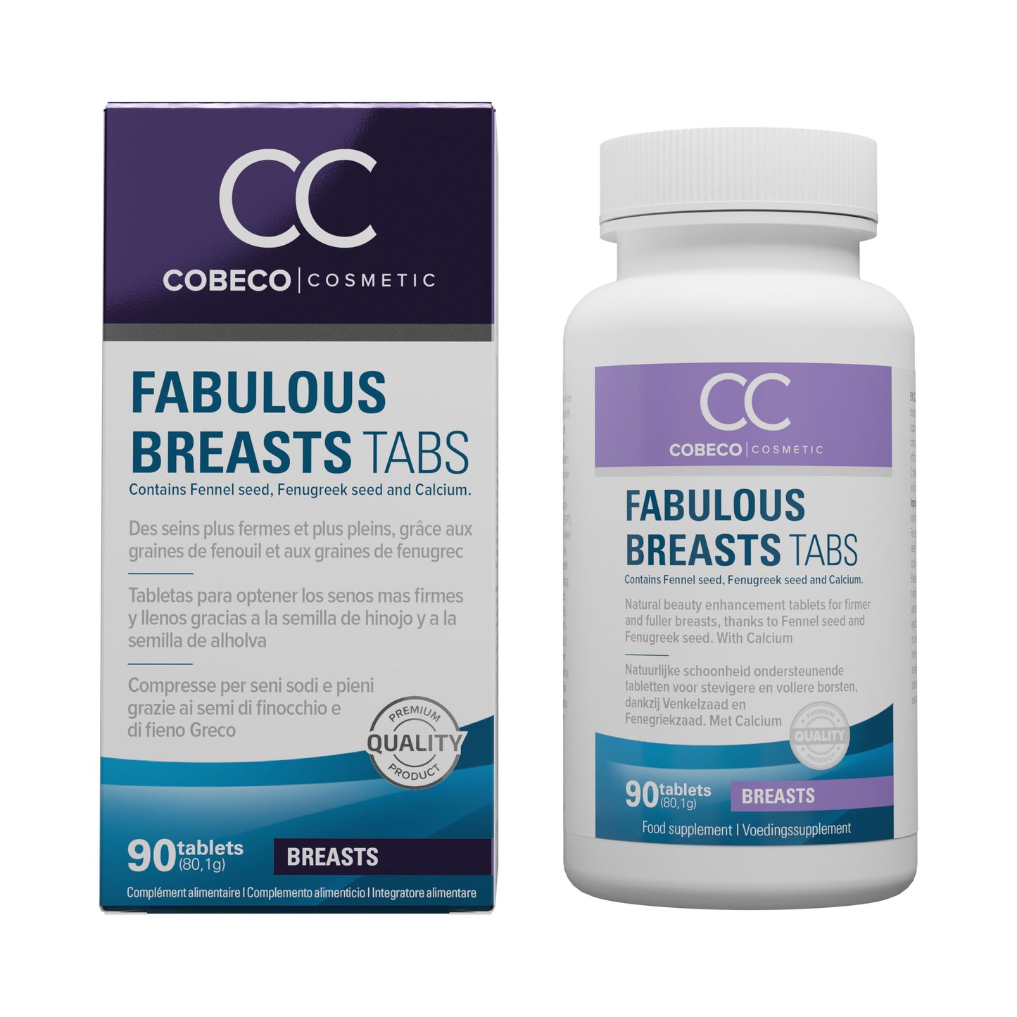 body Fabulous Breasts 90 tabs by Cobeco Pharma