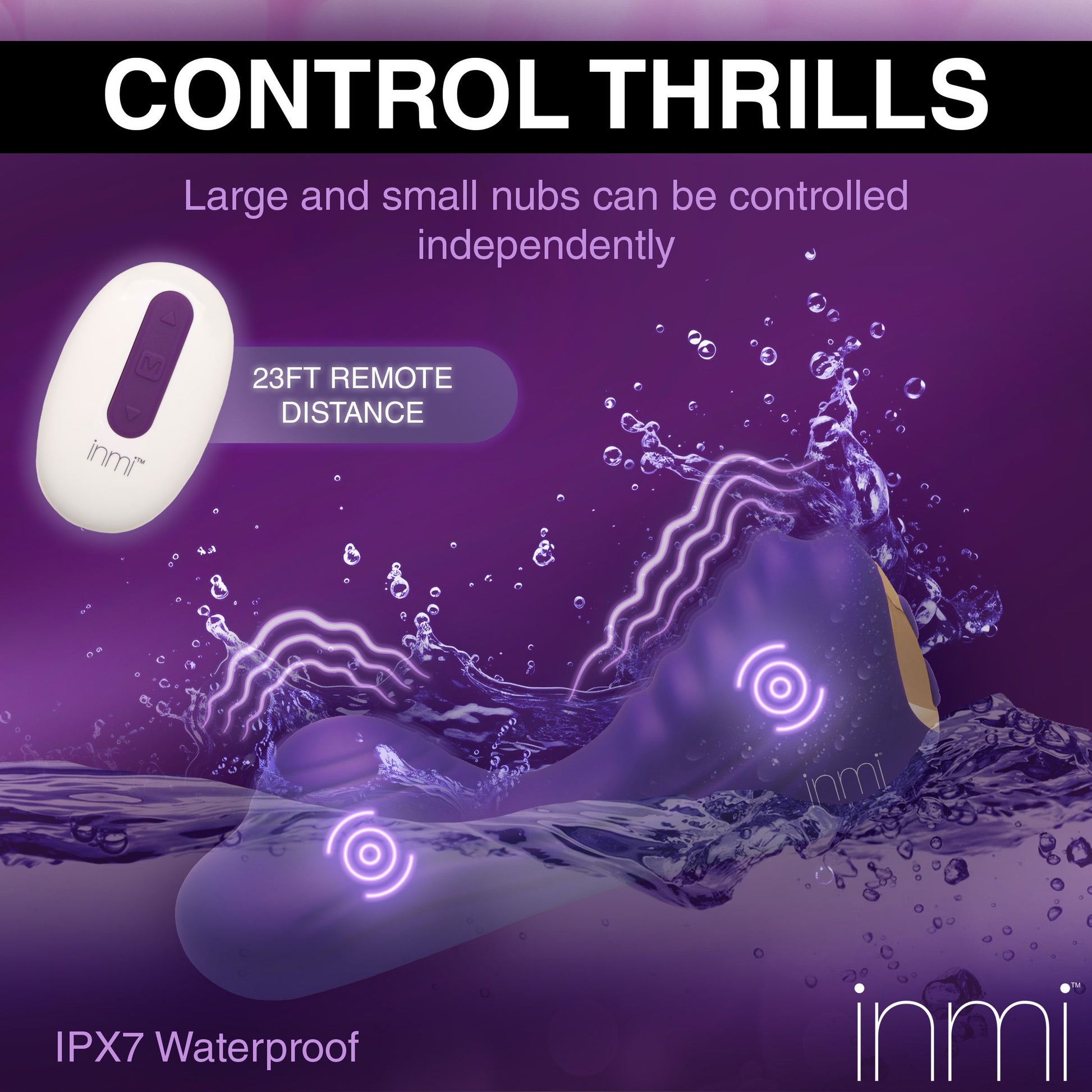 Inmi - Ride N' Grind Vibratior w/ Remote Control