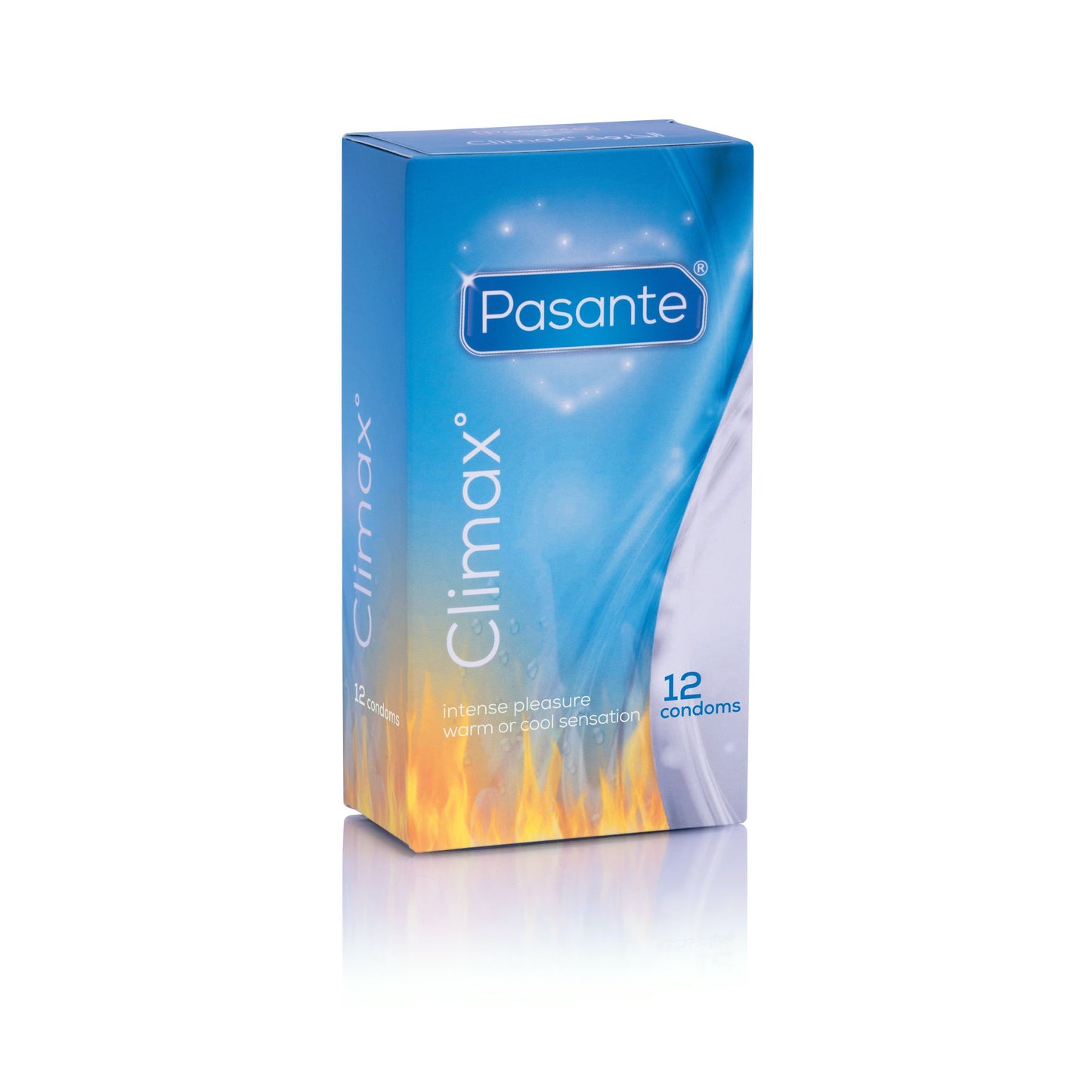 Pasante Climax condoms blue box, 12 pack