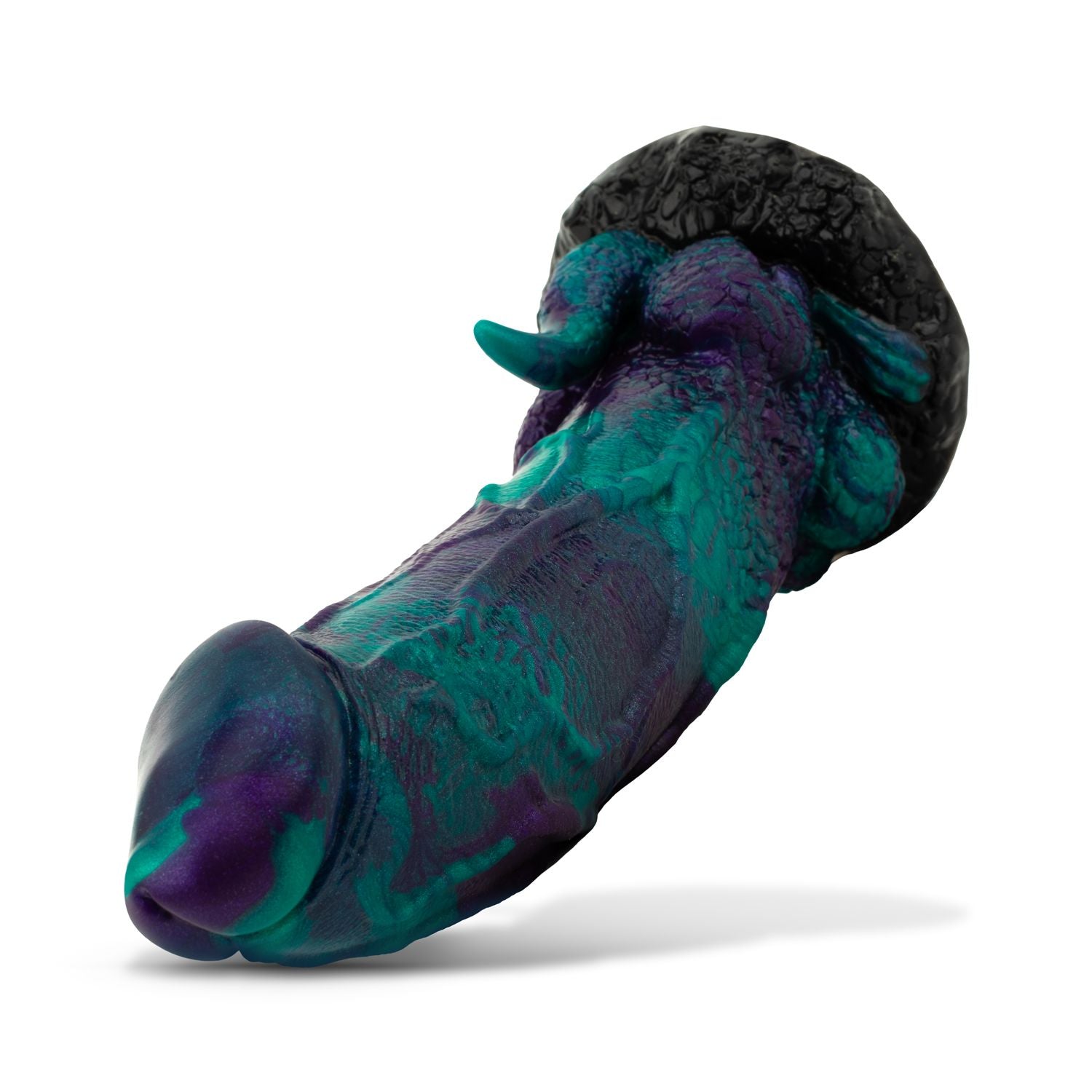 Mythical Mates - Dragonfly Dildo Purple & Green - 22.6 cm
