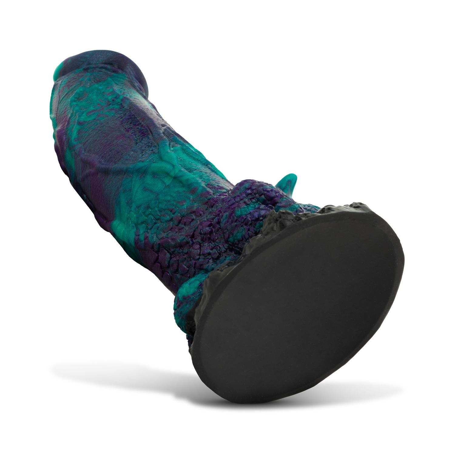 Mythical Mates - Dragonfly Dildo Purple & Green - 22.6 cm