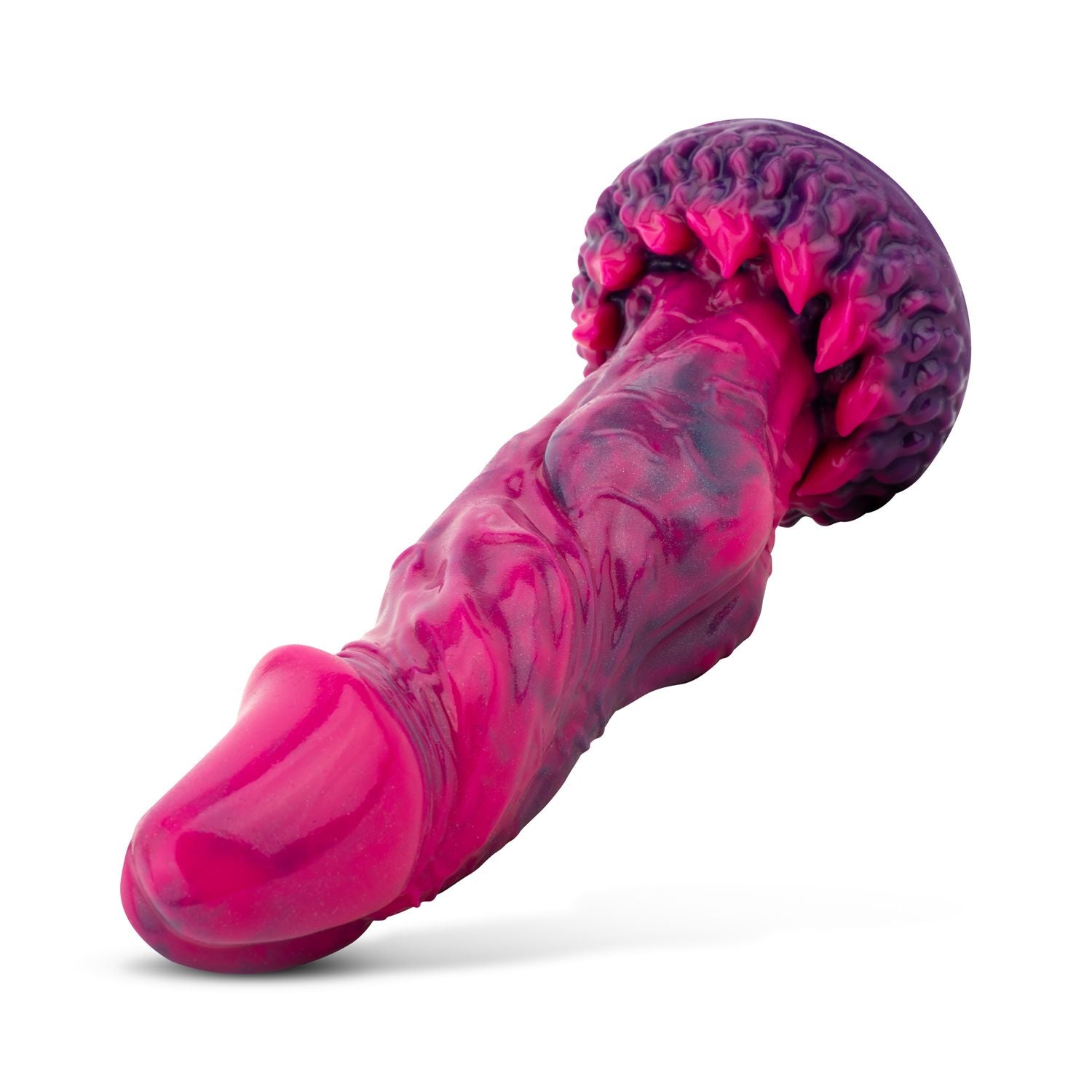 Mythical Mates - Another World Dildo Pink & Purple - 22.4 cm
