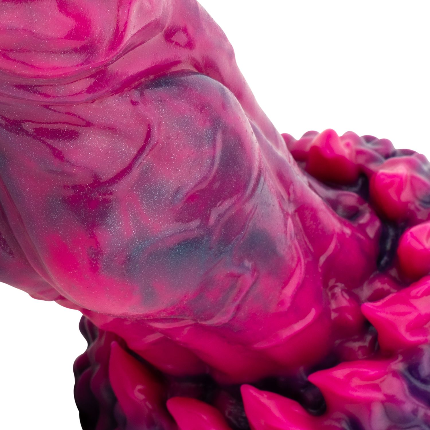 Mythical Mates - Another World Dildo Pink & Purple - 22.4 cm