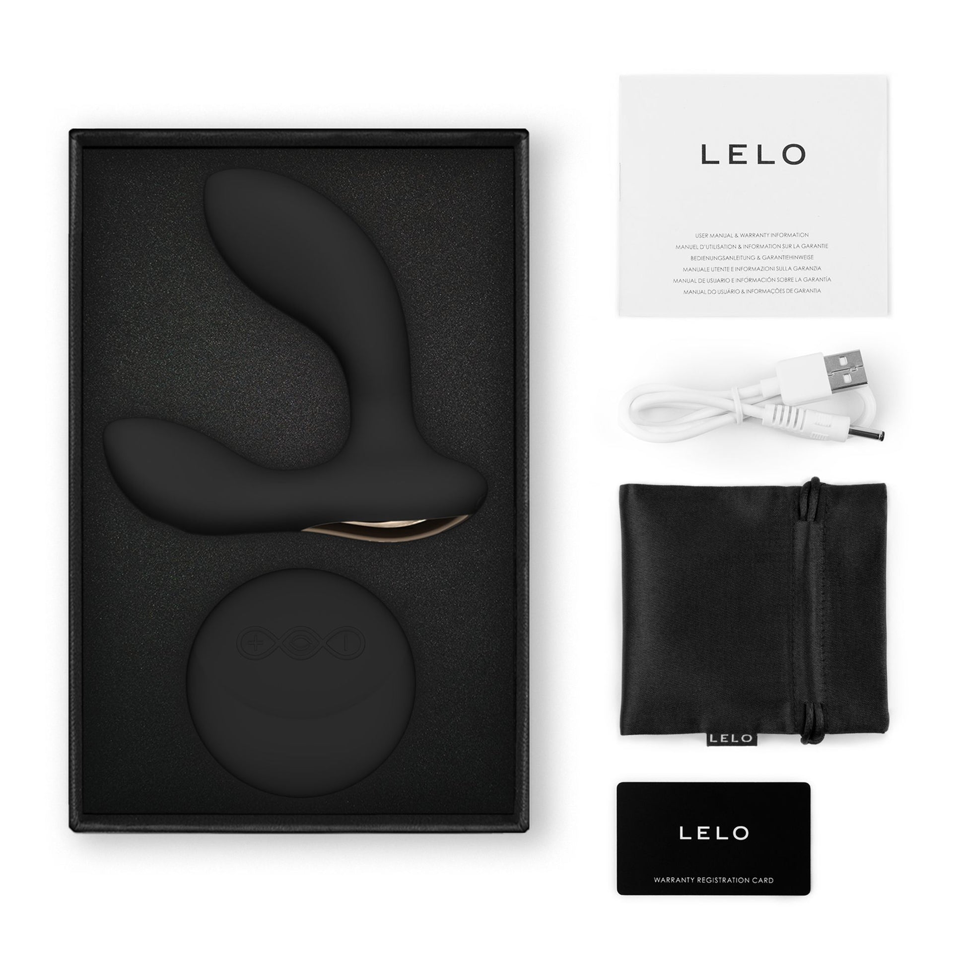 LELO - Hugo 2 Remote-Controlled Prostate Massager - Black