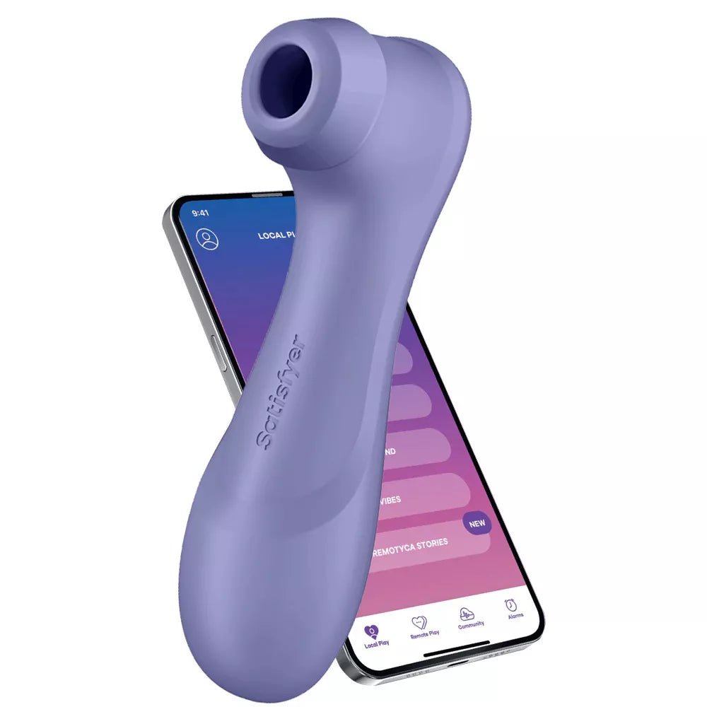 Satisfyer Pro 2 Generation 3 App Controlled Lilac lingerie
