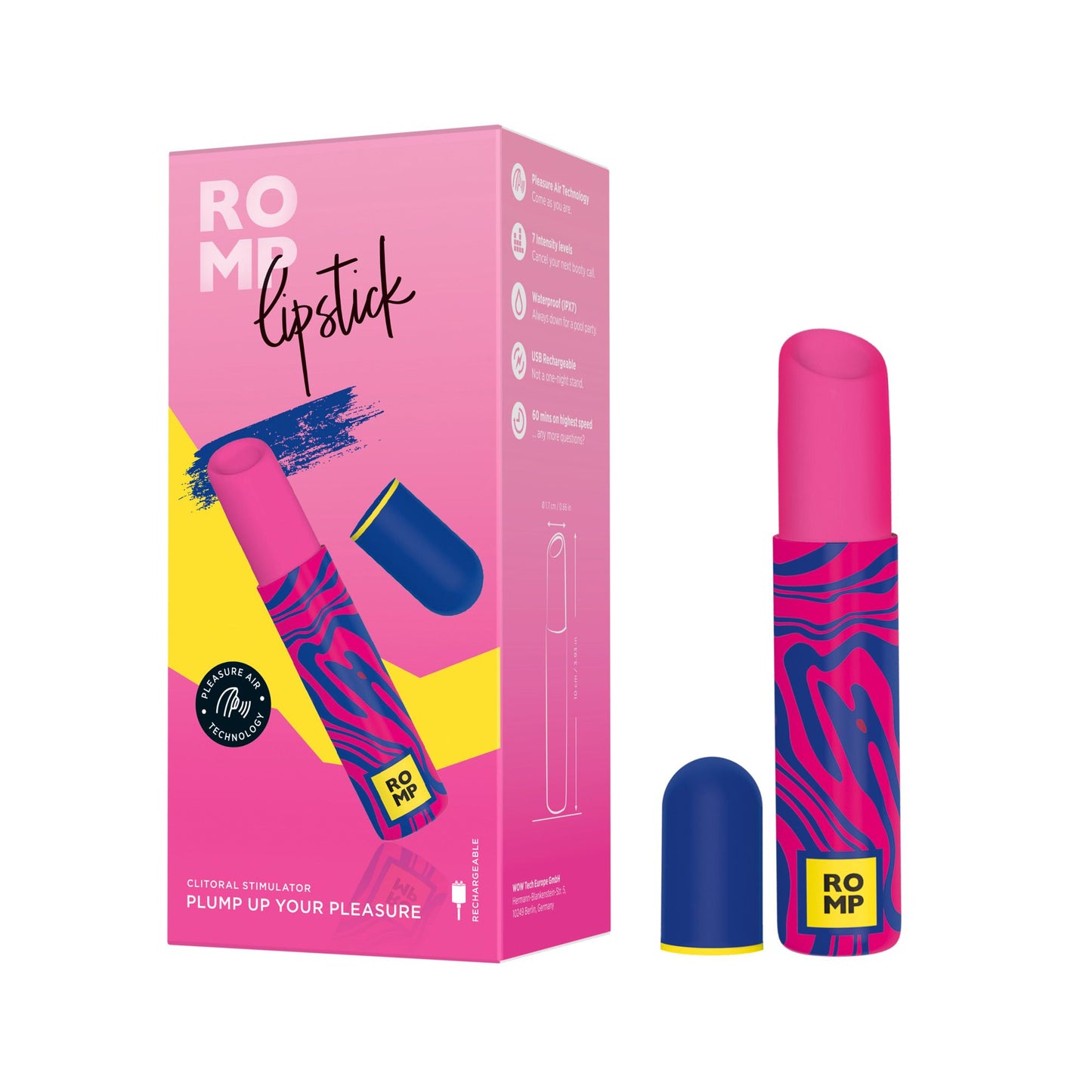 ROMP by Womanizer - Lipstick - Neon Pink