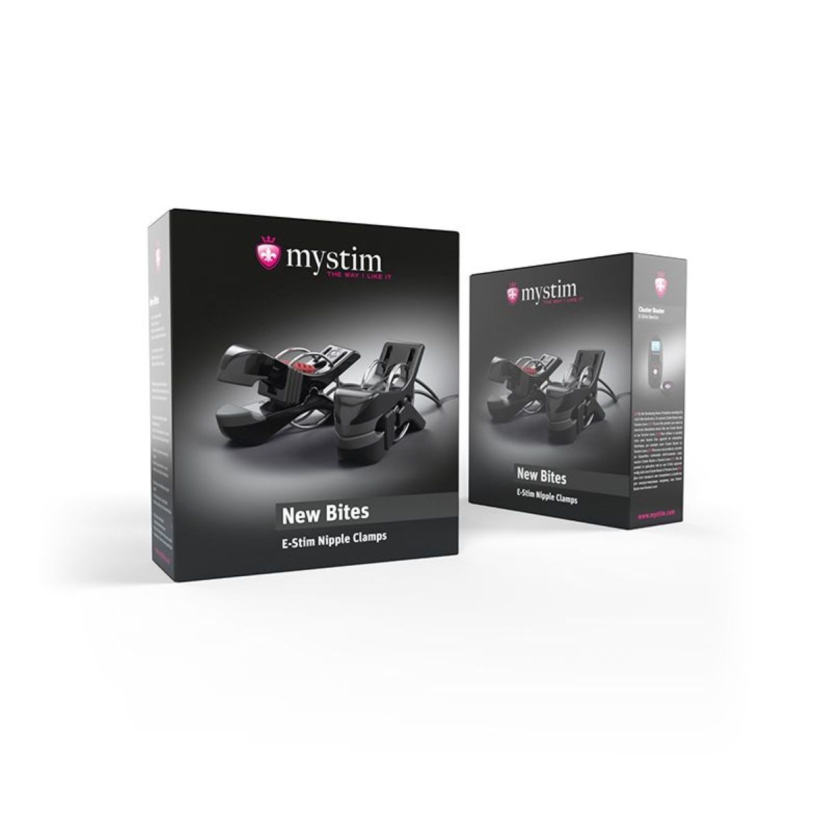 Mystim - Barry Bite Nipple Clamps - Black