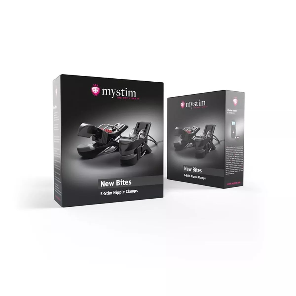 Mystim - Barry Bite Nipple Clamps - Black