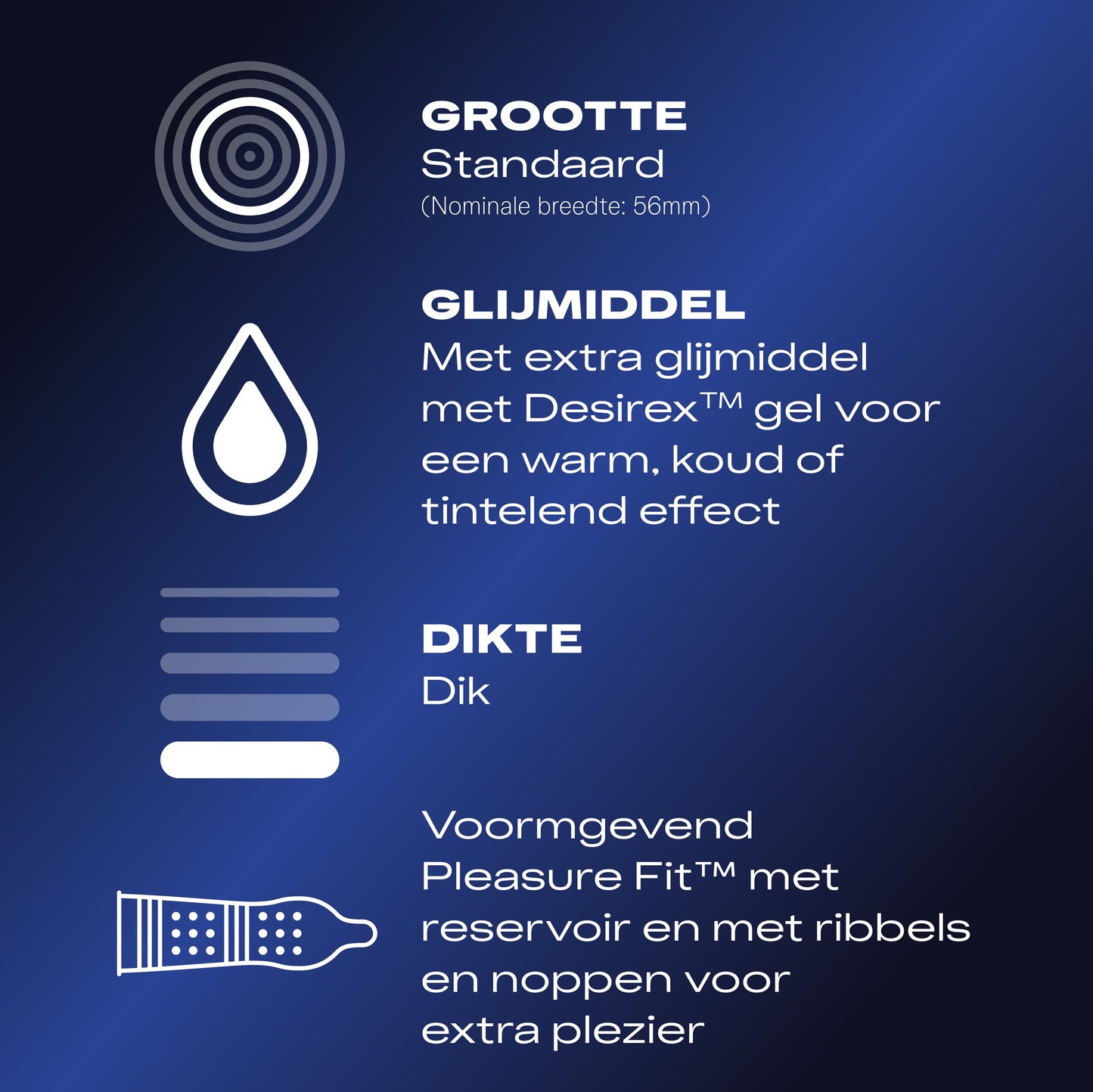 Durex Condoms Orgasm Intense - 10 pcs