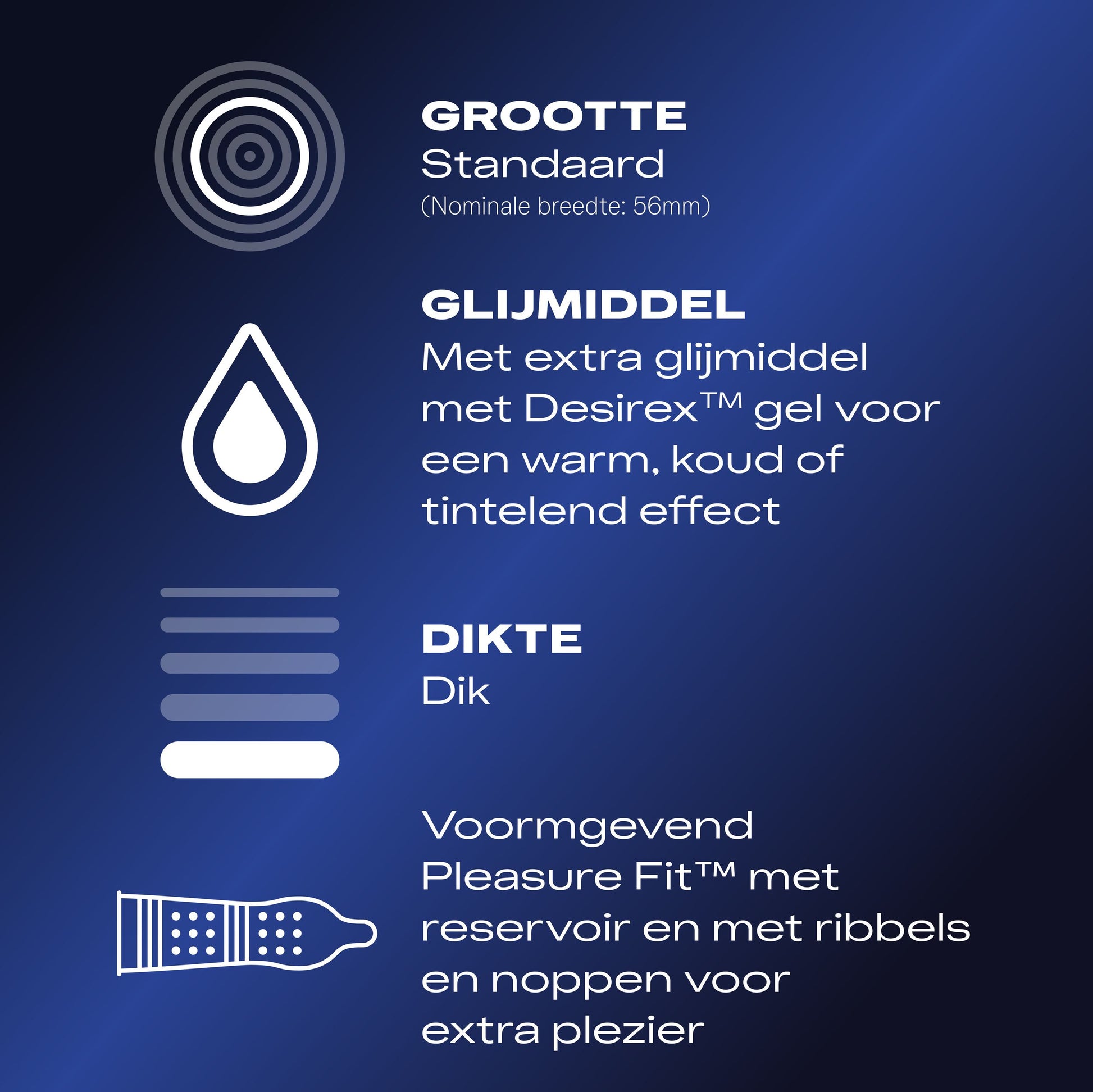 Durex Condoms Orgasm Intense - 10 pcs