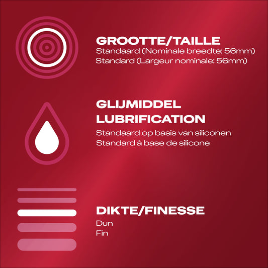 Durex Thin Feel Condoms - 12 units