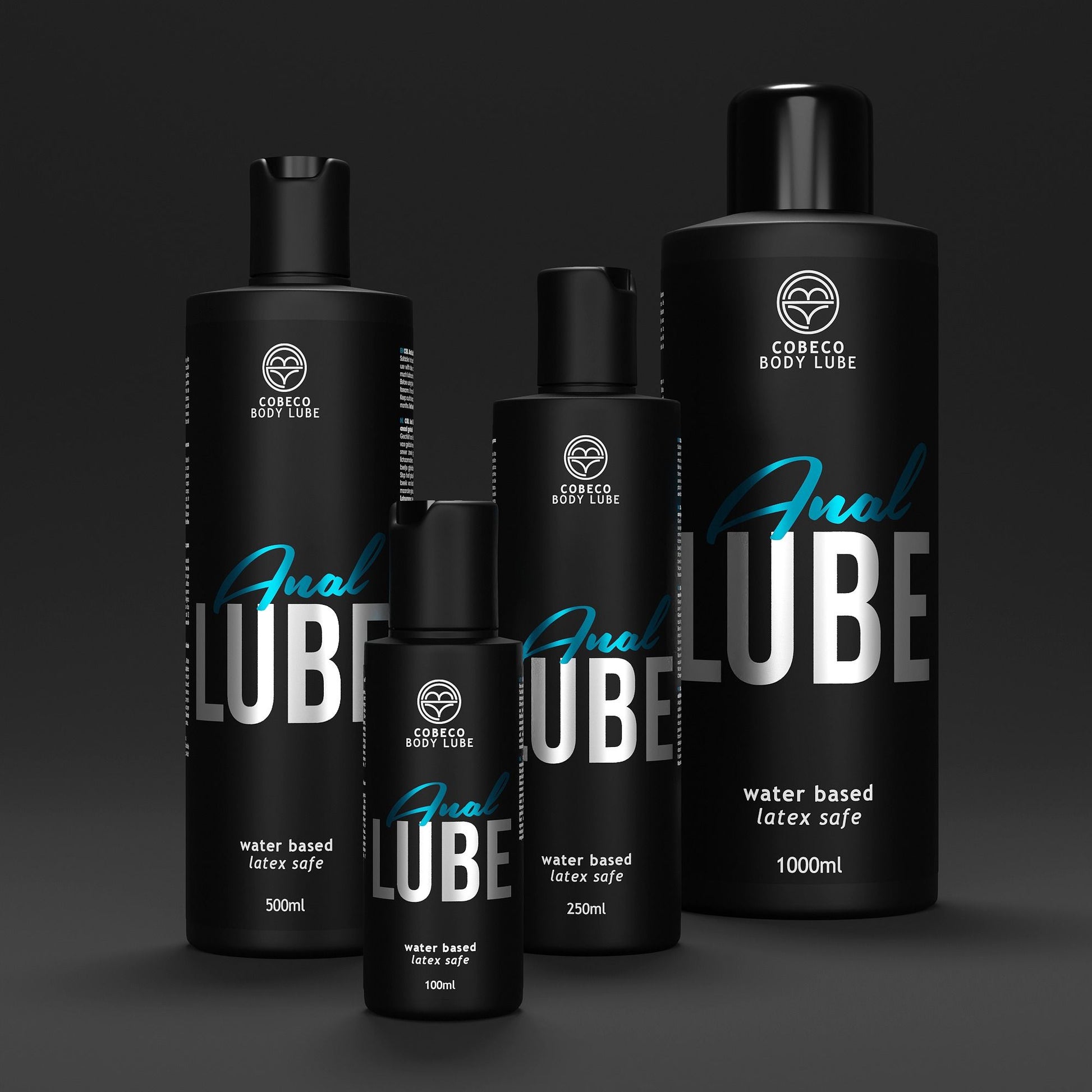 Cobeco AnalLube Waterbased Bottle 1000ml