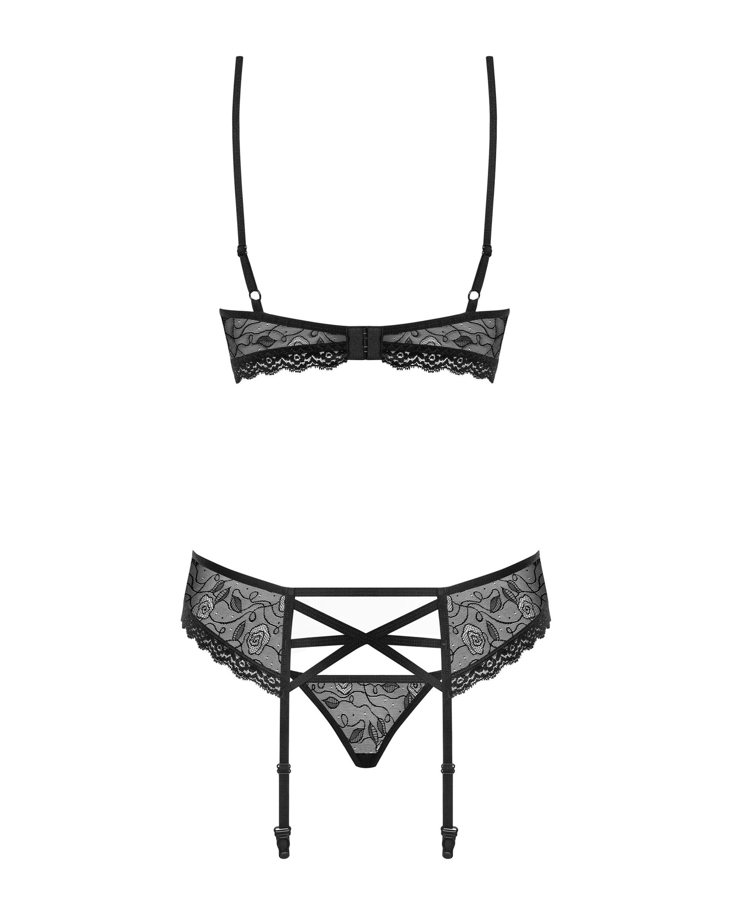 Obsessive - Fabulous 3 pcs set - Black