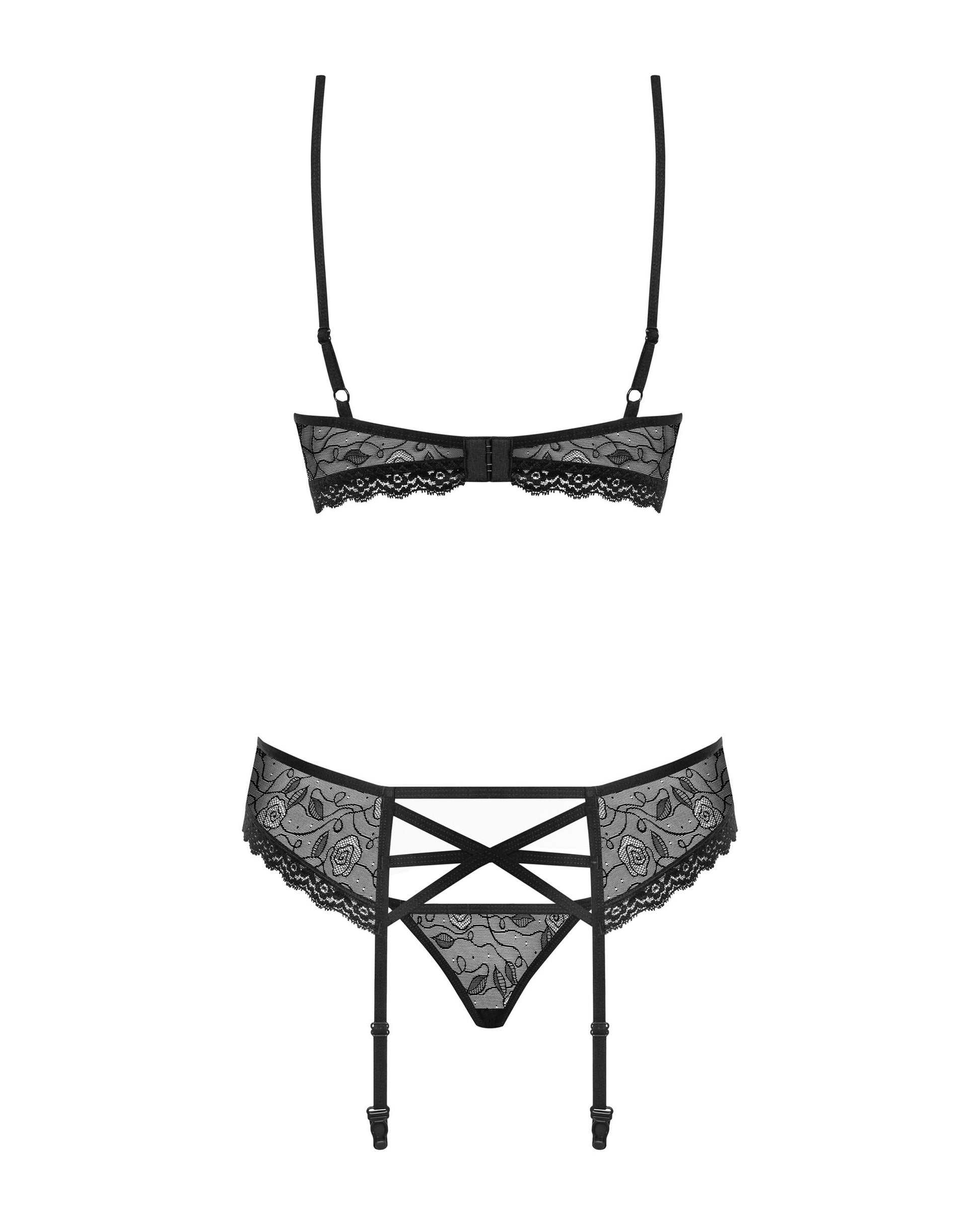 Obsessive - Fabulous 3 pcs set - Black