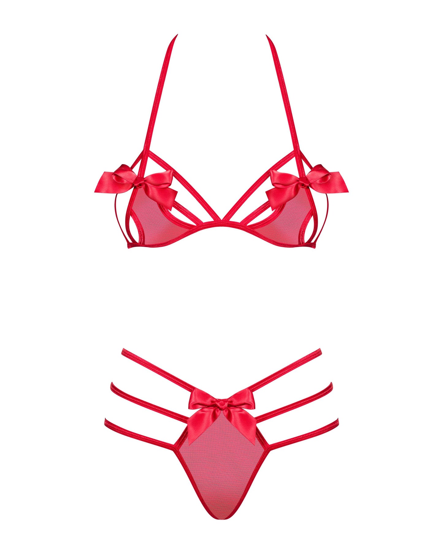 Obsessive - Giftella 2-Piece Set - Red