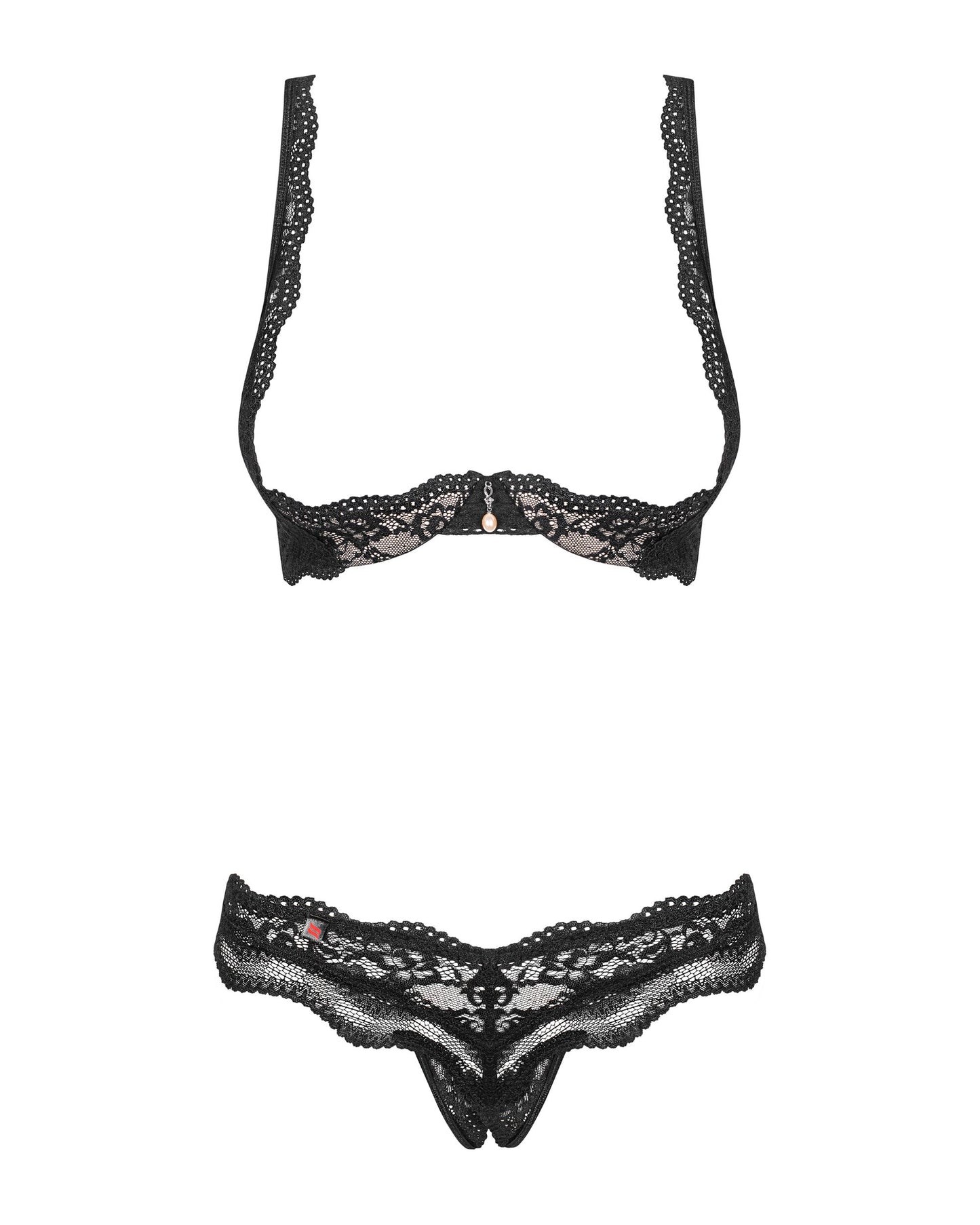 Obsessive - Luvae Open Cup Bra Set