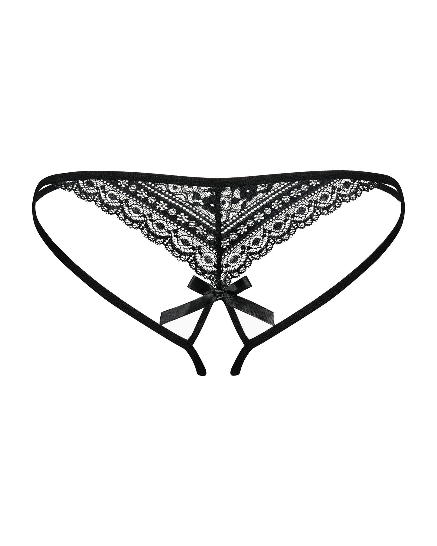 Obsessive - Picantina Crotchless Thong - Black