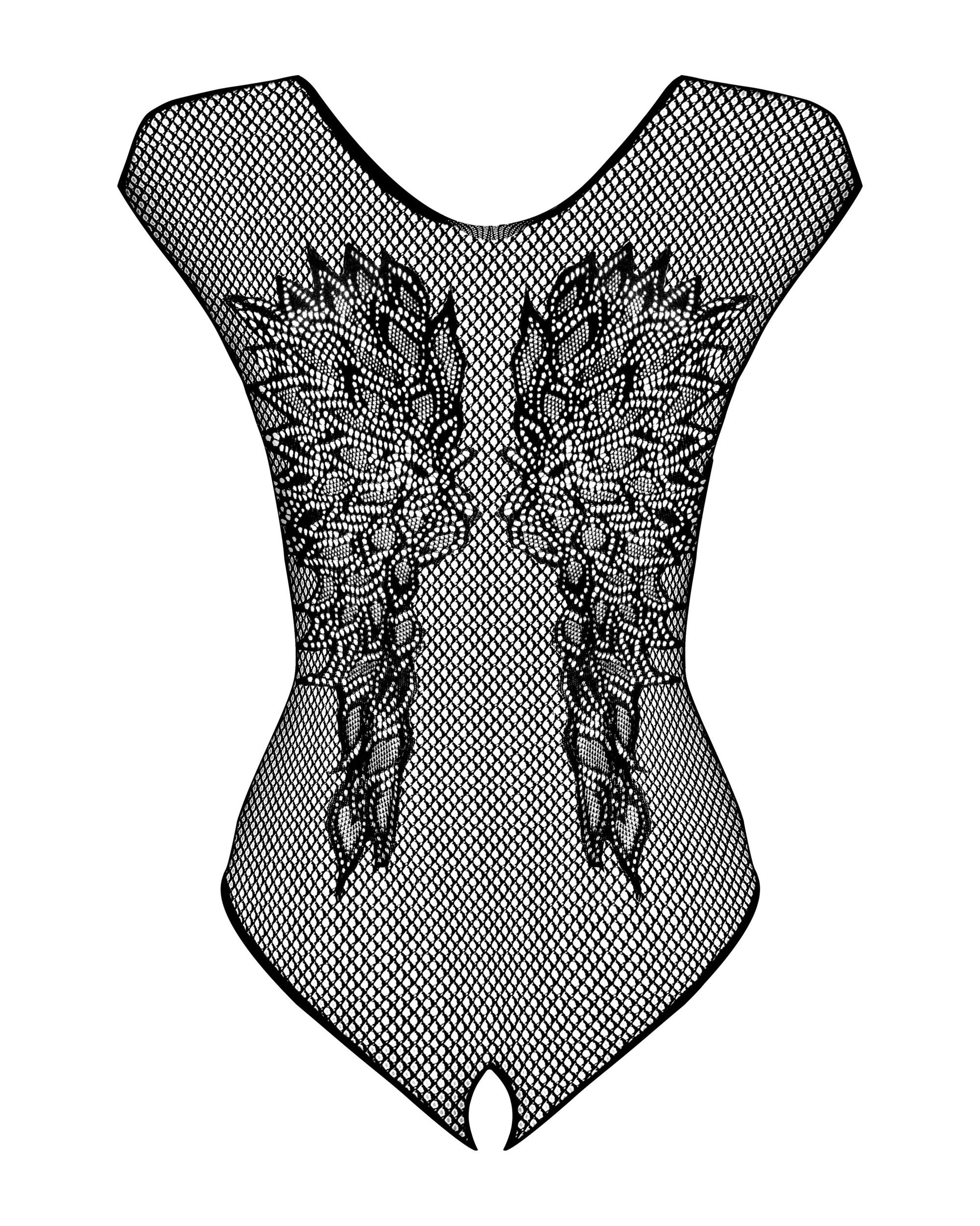 Obsessive - Net Body With Open Crotch