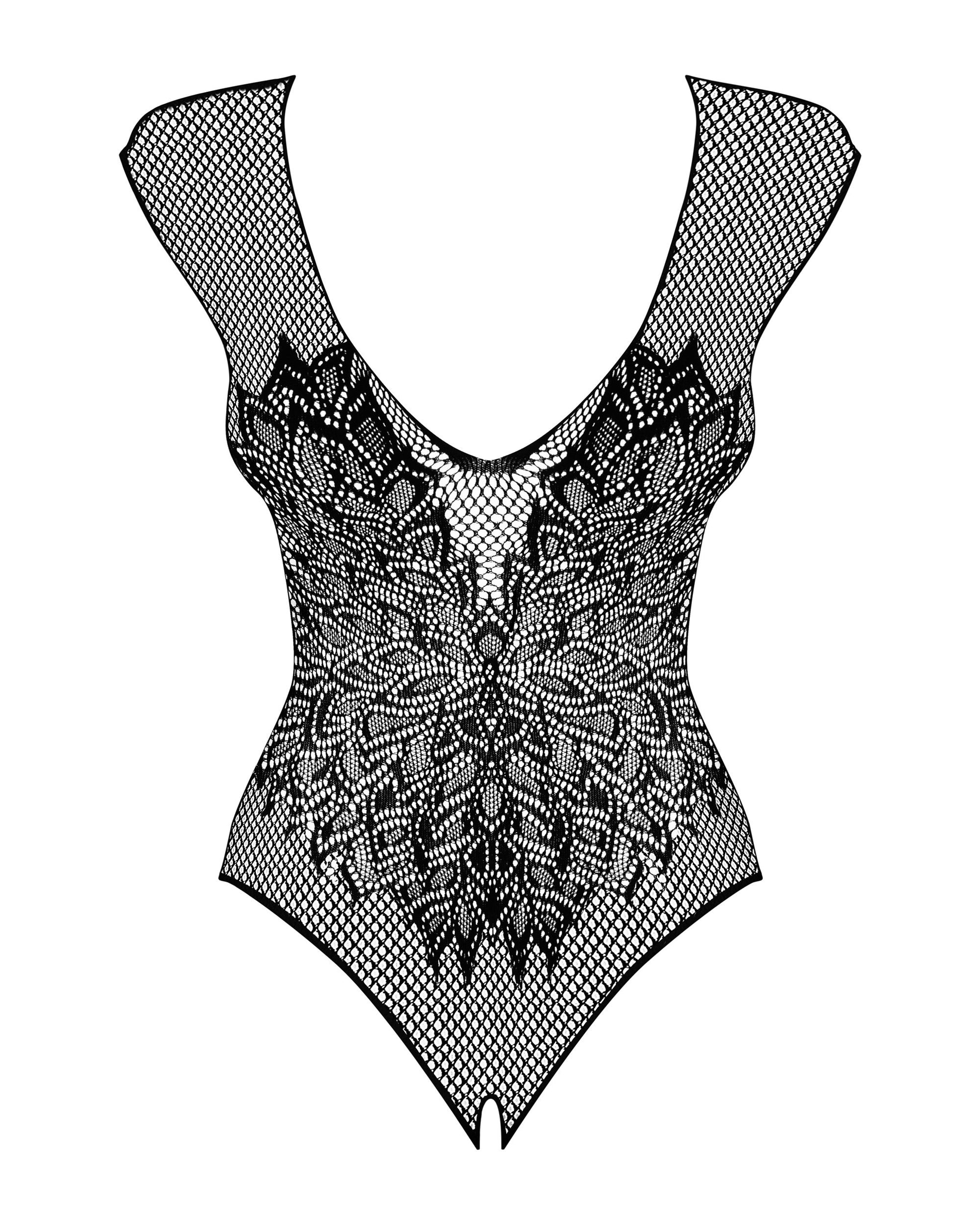 Obsessive - Net Body With Open Crotch