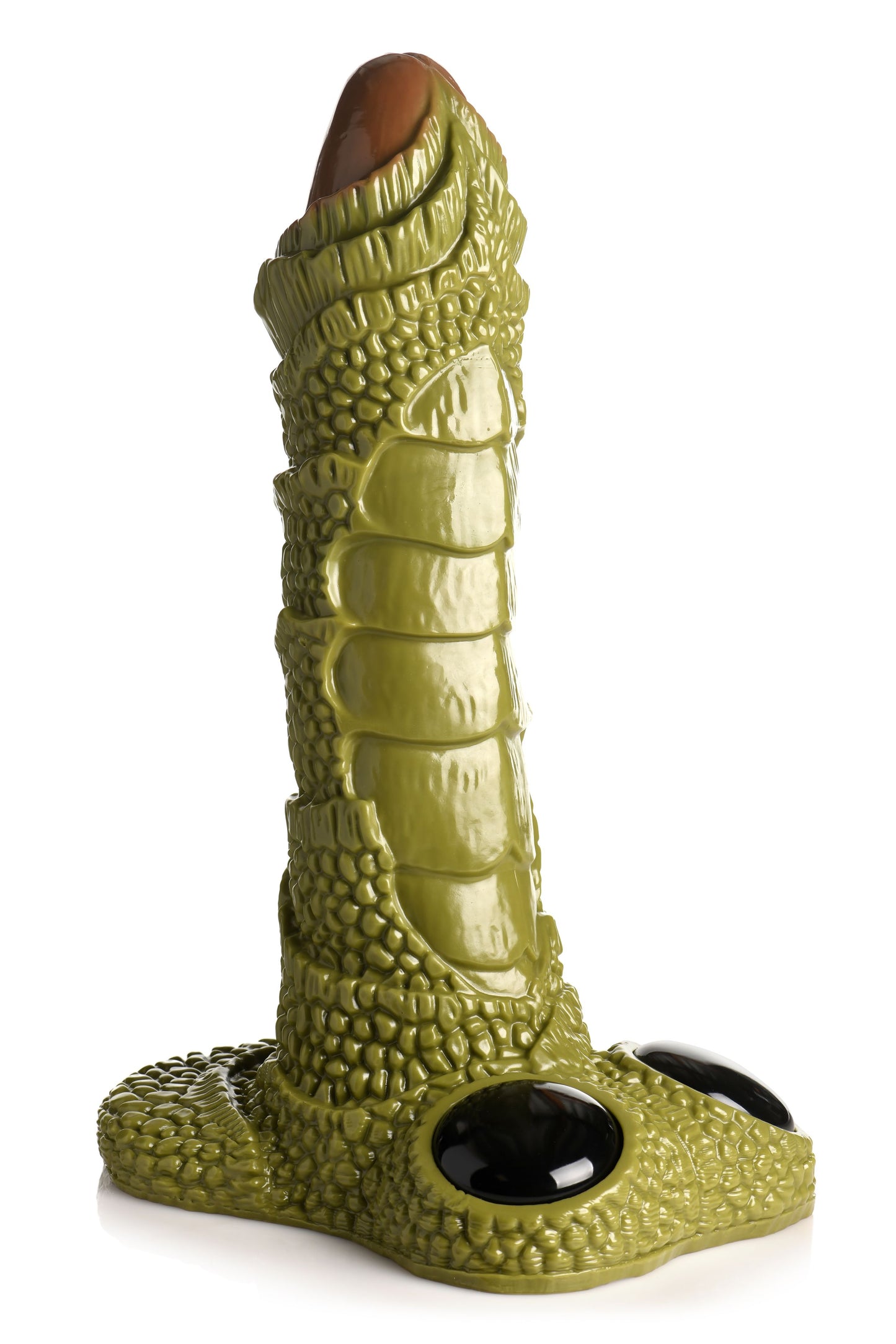 XR Brands - Giant Scaly Swamp Monster Dildo - Green
