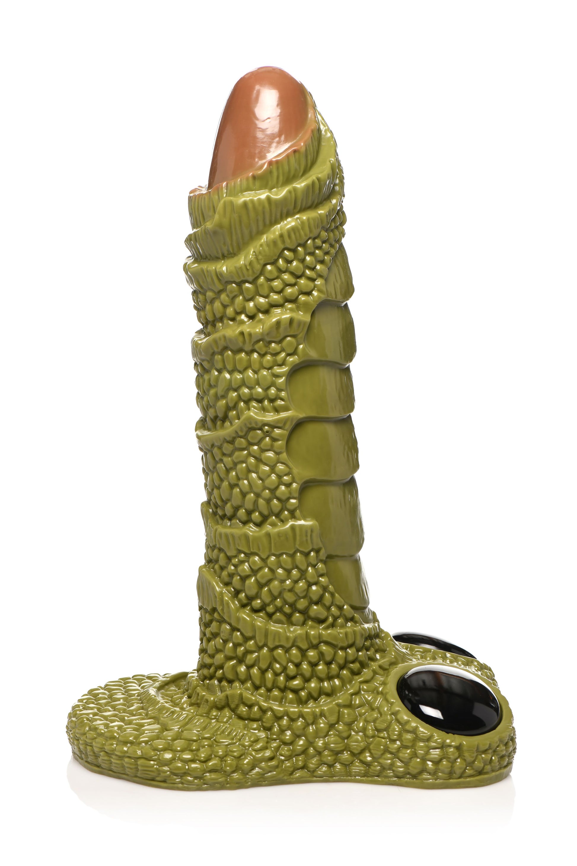 XR Brands - Giant Scaly Swamp Monster Dildo - Green