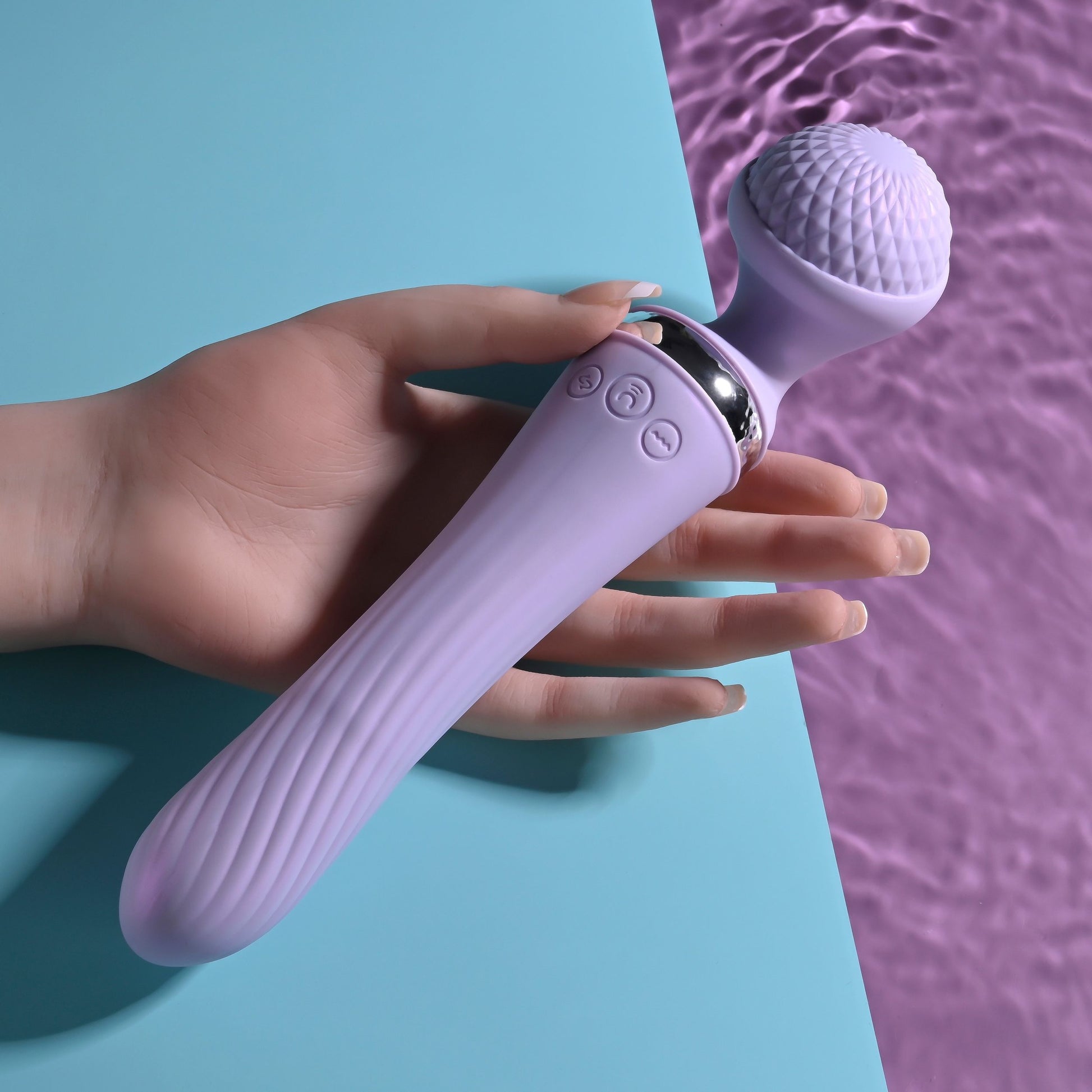 Evolved - Vibrato Double-Sided Vibrator - Purple