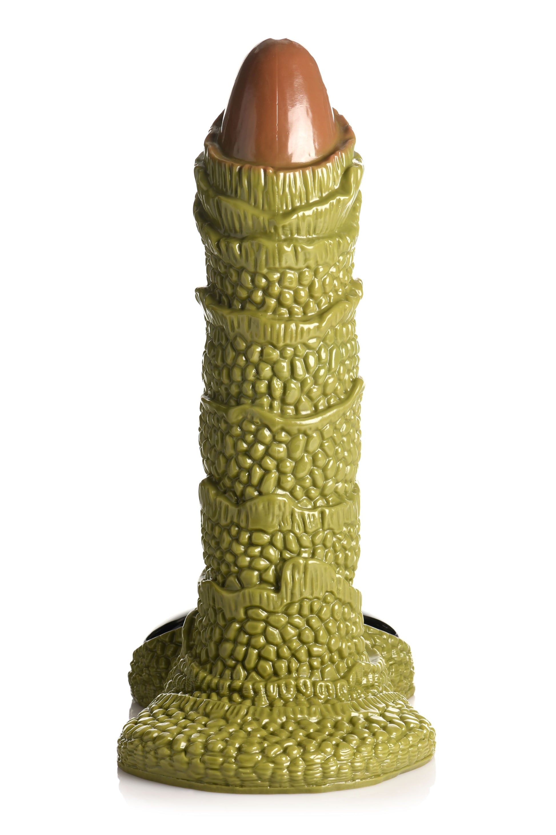 XR Brands - Giant Scaly Swamp Monster Dildo - Green