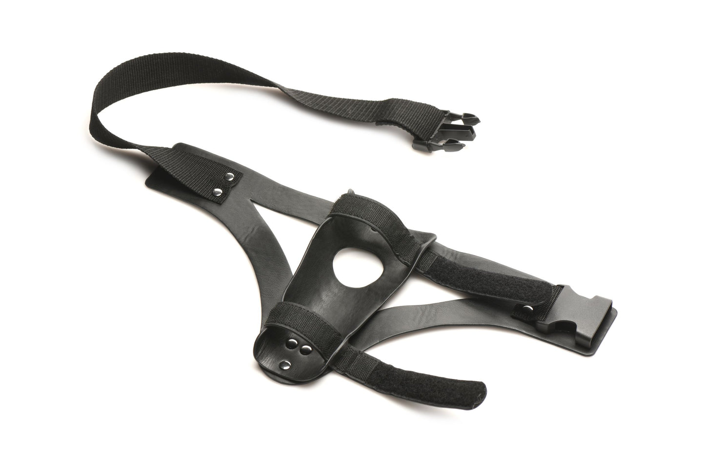 XR Brands - Thunder Strap Wand Thigh Harness - Black