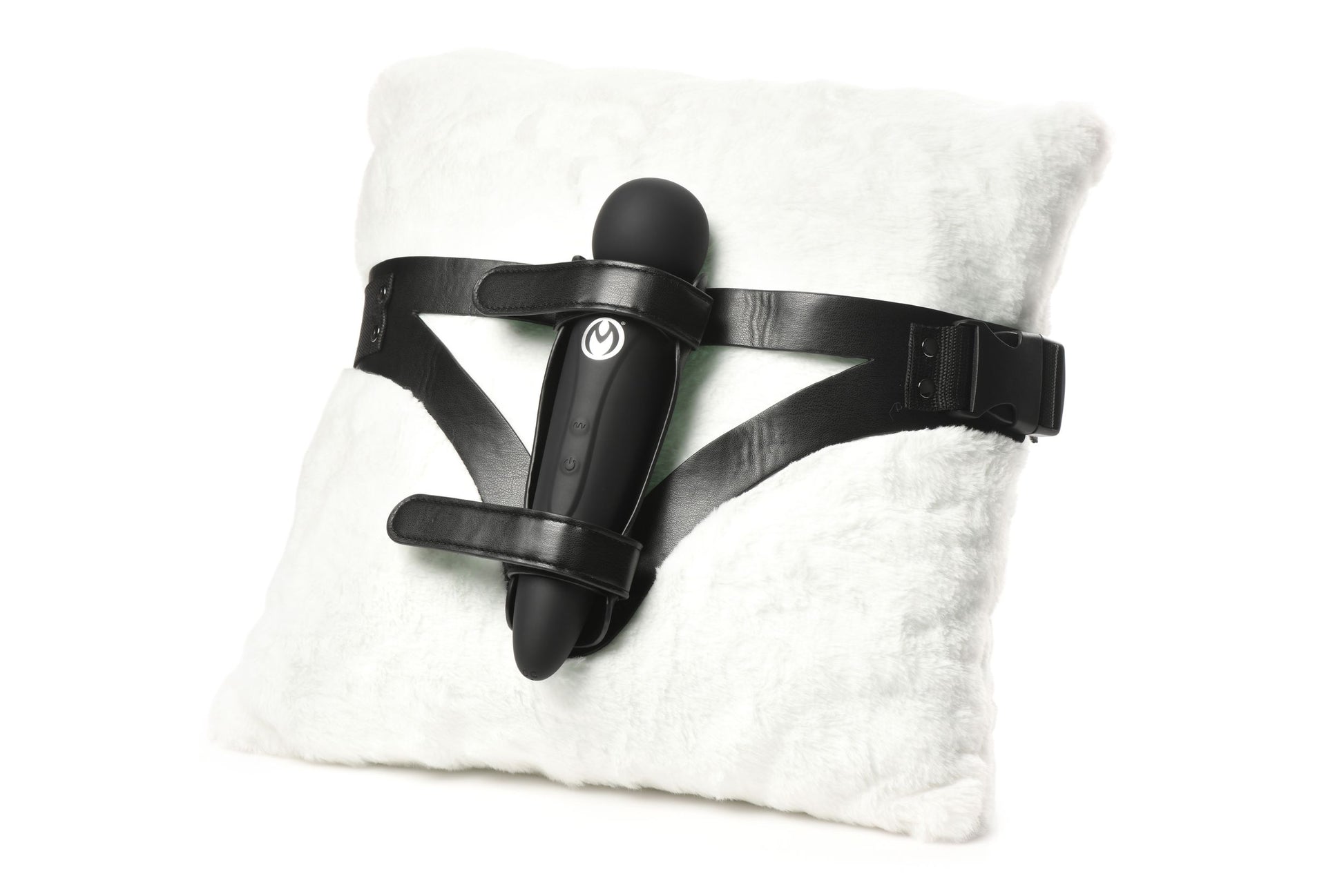 XR Brands - Thunder Strap Wand Thigh Harness - Black