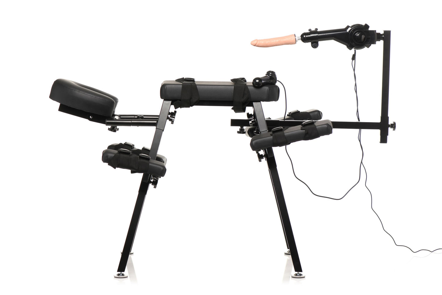 XR Brands - Obedience Bench with Sex Machine - Black