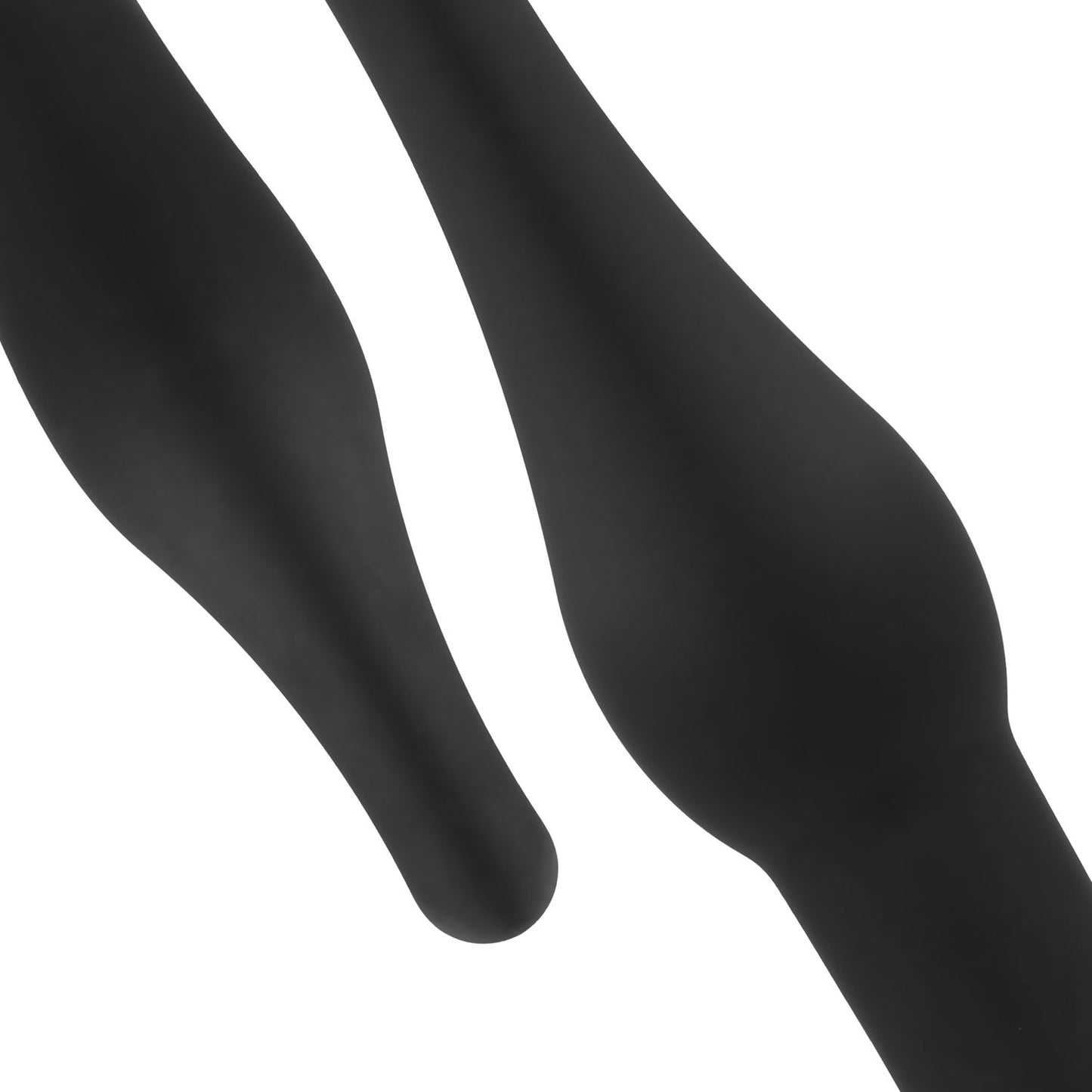 Anal Plug Set With Bullet Vibrator - Black