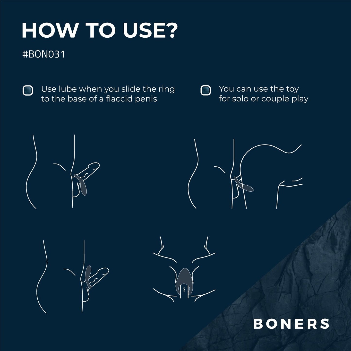 Boners - Vibrating Cock Ring