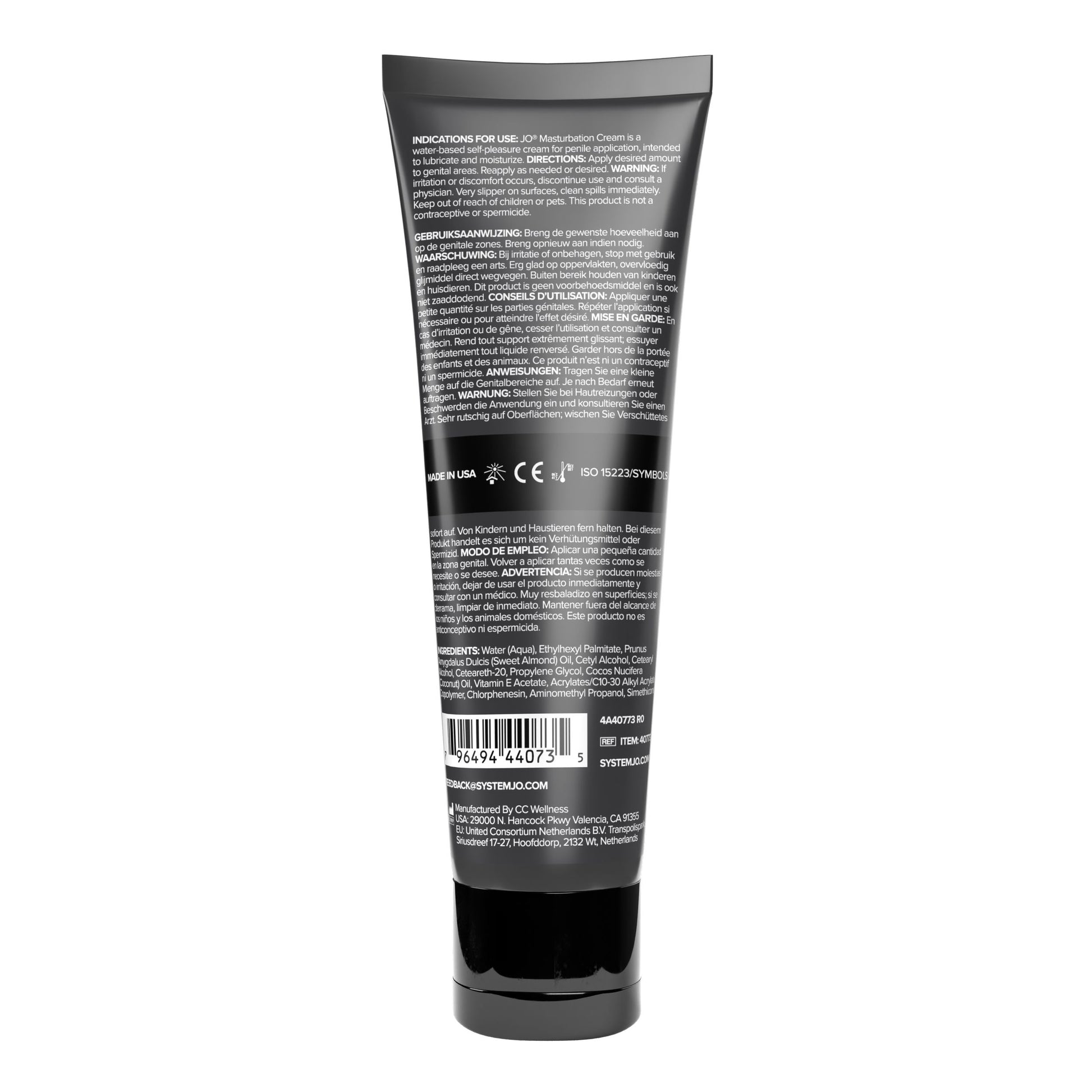 System JO - Masturbation Cream - 120 ml