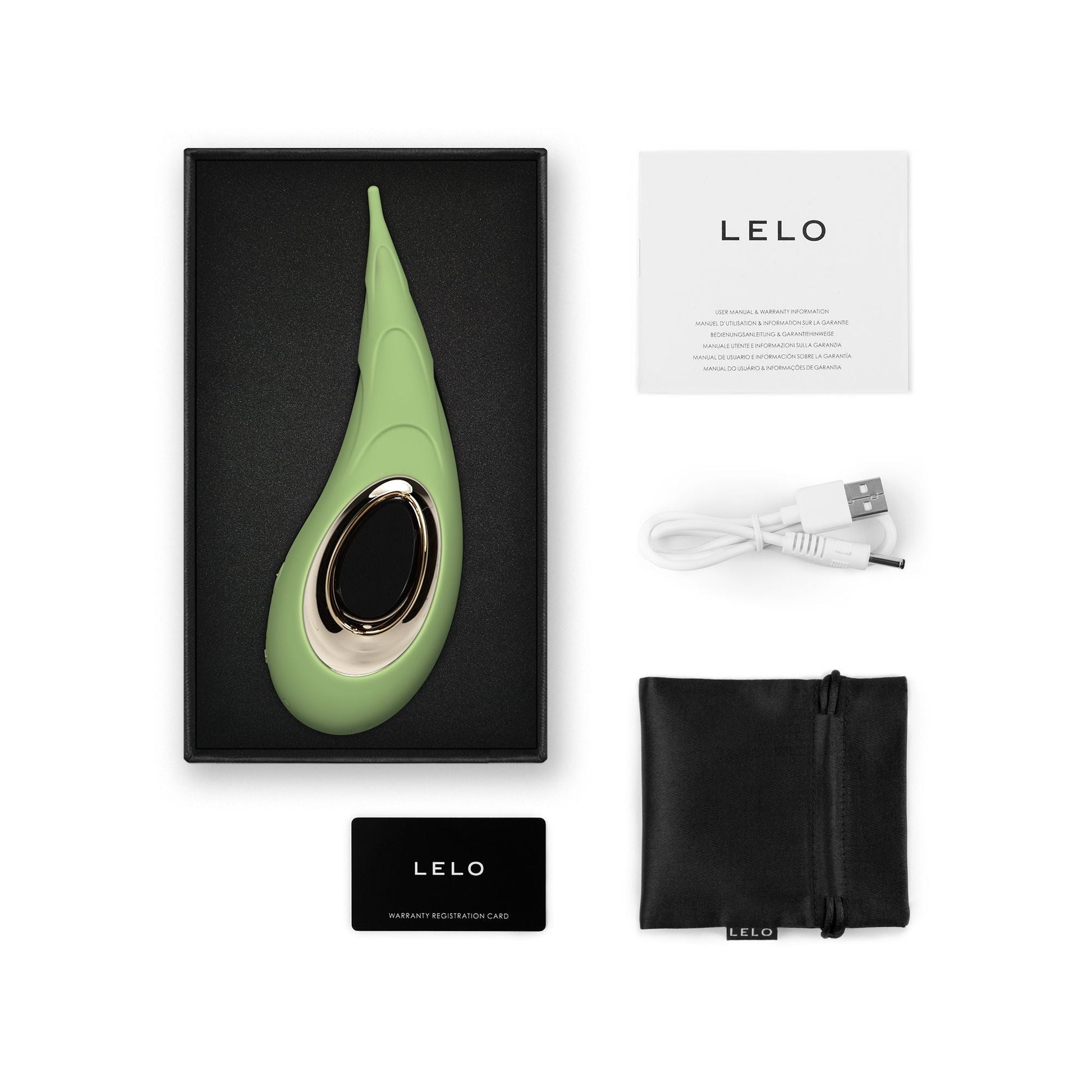 LELO - Dot Cruise Clitoral Pinpoint Vibrator Pistachio Cream
