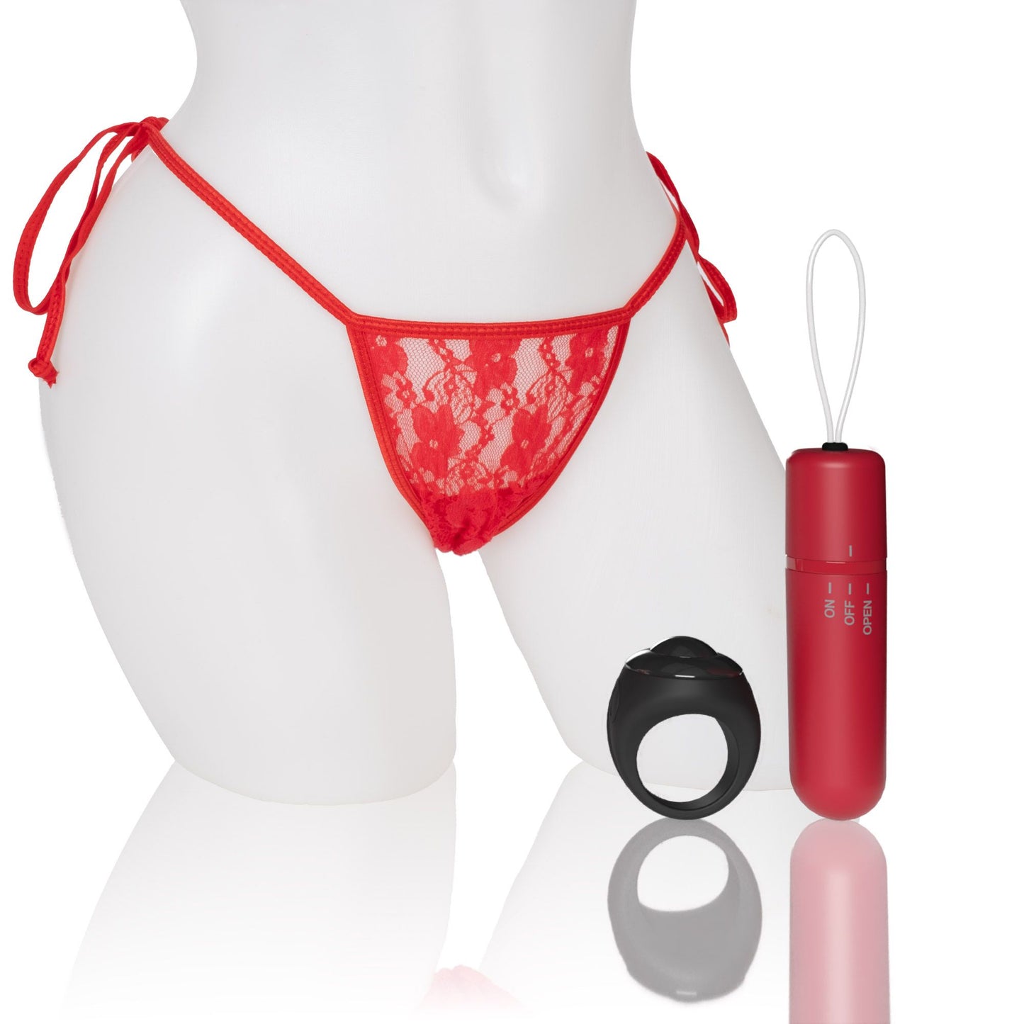 The Screaming O My Secret Screaming O 4T Panty Vibe Red intimate gel tube