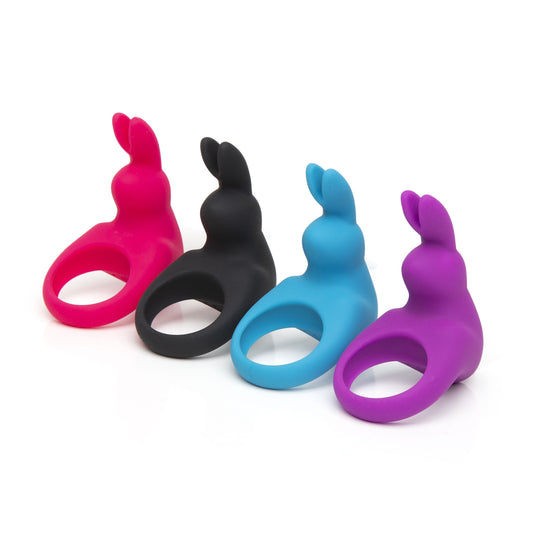 Happy Rabbit – Rabbit Cock Ring – Black