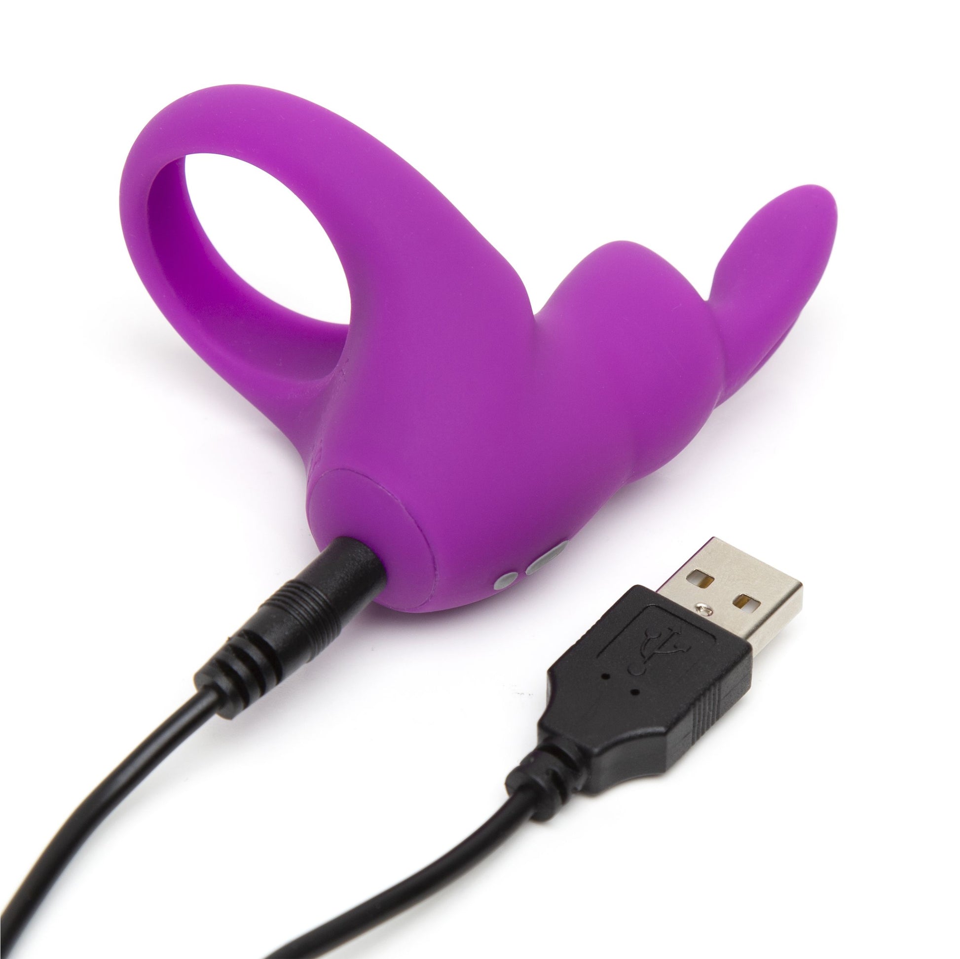 Happy Rabbit – Rabbit Cock Ring – Black