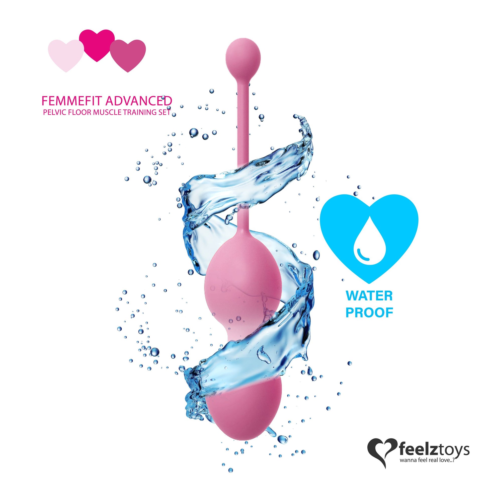 FeelzToys - FemmeFit Pelvic Muscle Training Set 3 pcs