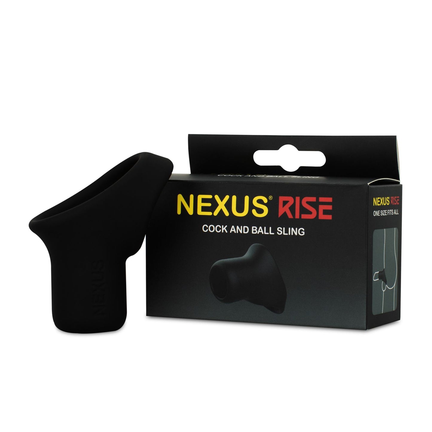 Nexus - RISE Silicone Cock and Balls Holder - Black