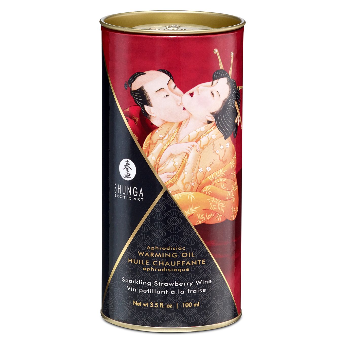 Shunga - Aphrodisiac Warming Oil Sparkling Strawberry Wine