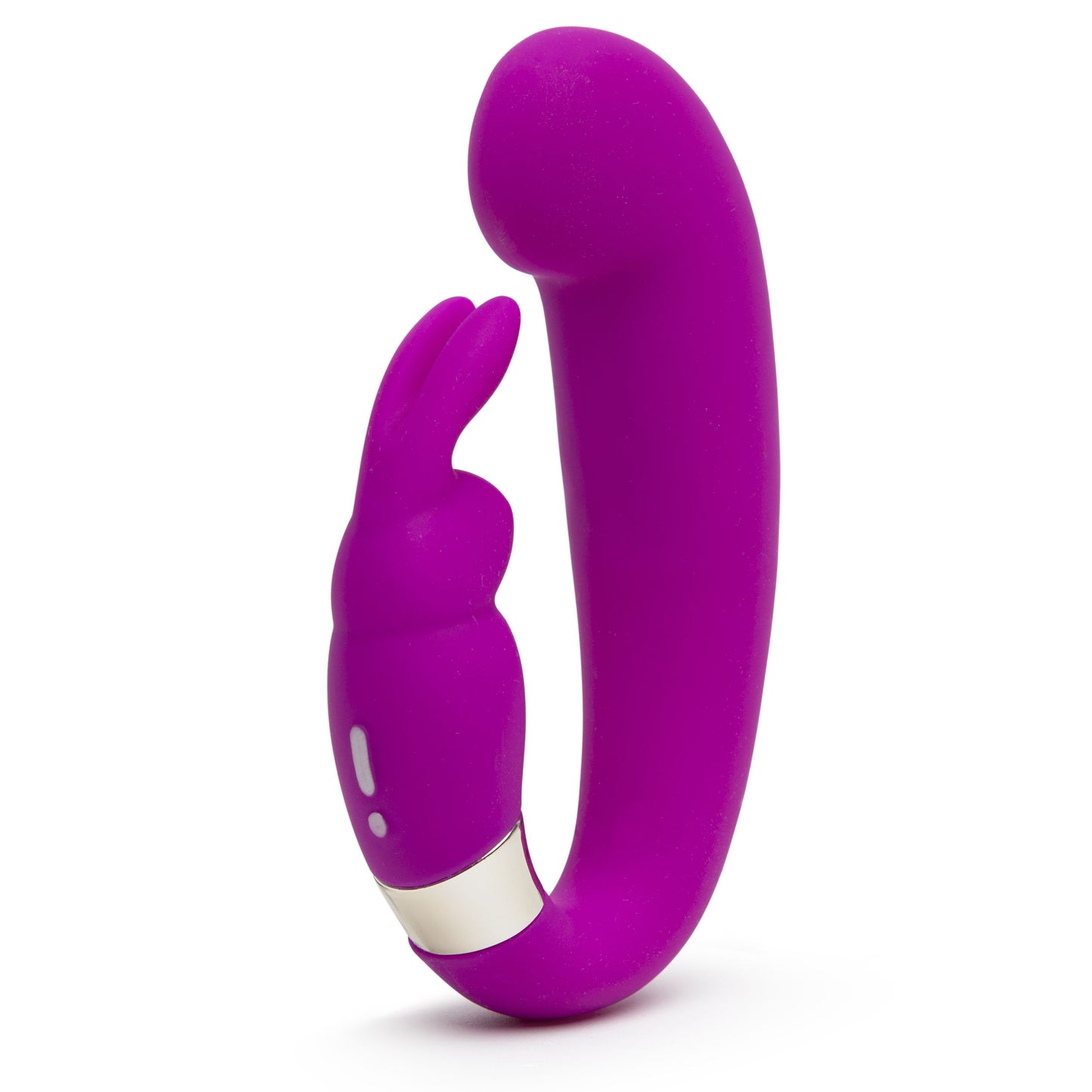 Purple Happy Rabbit G-Spot Clitoral Vibrator Purple