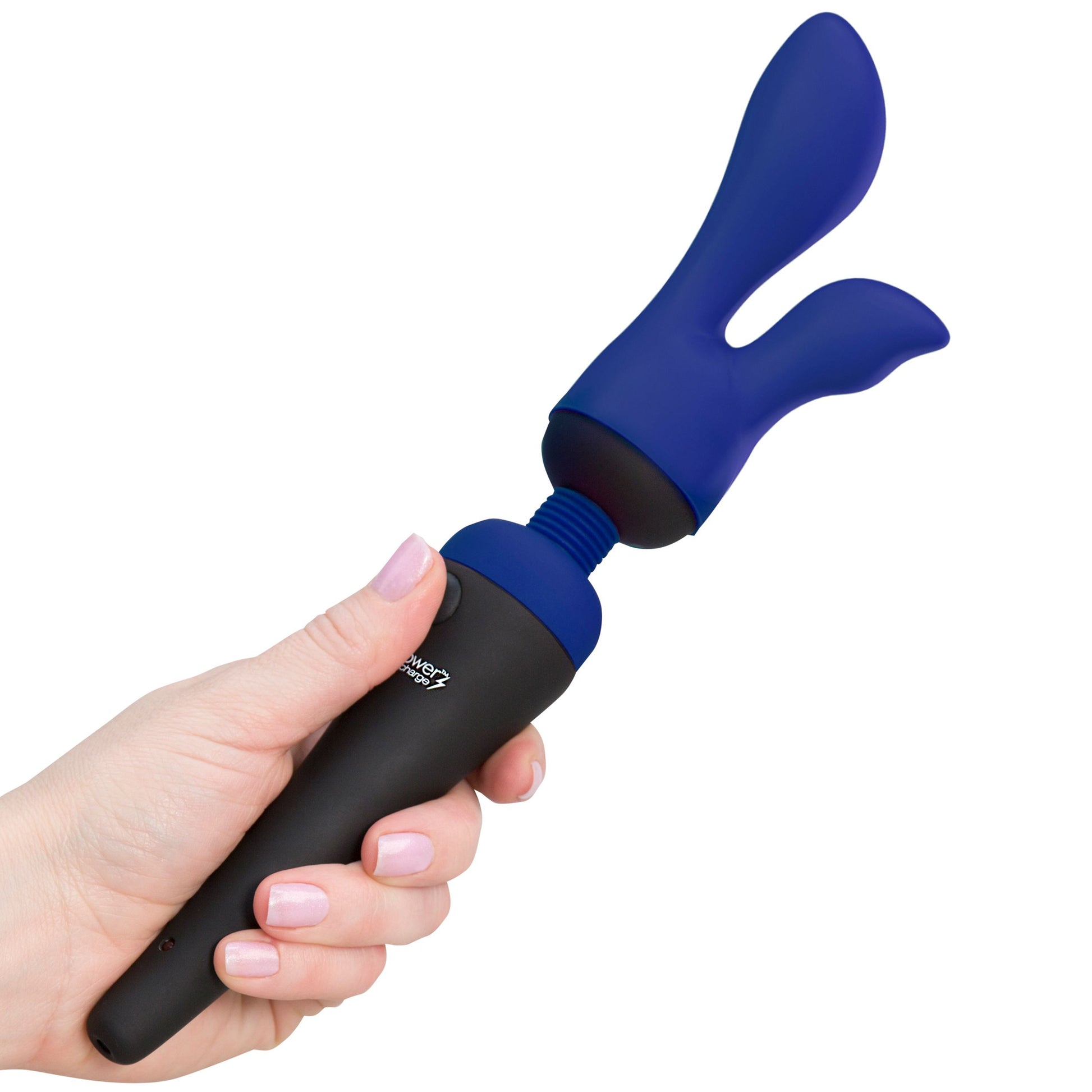 PalmPower - PalmSensual Wand Massager Attachments - Blue