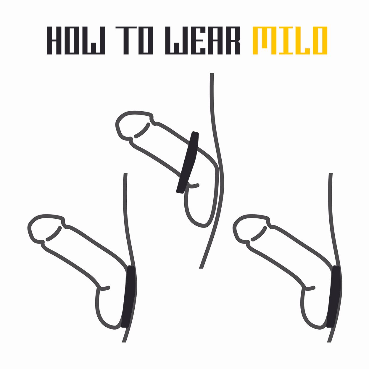 Velv'Or - Rooster Milo Pack Set of Robust Cock Rings