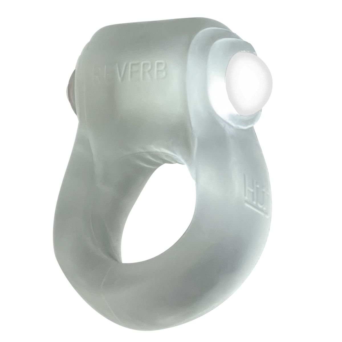 Oxballs - Glowdick Cockring With LED Clear Ice