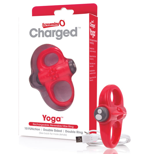 The Screaming O - Charged Yoga Vibe Ring Red