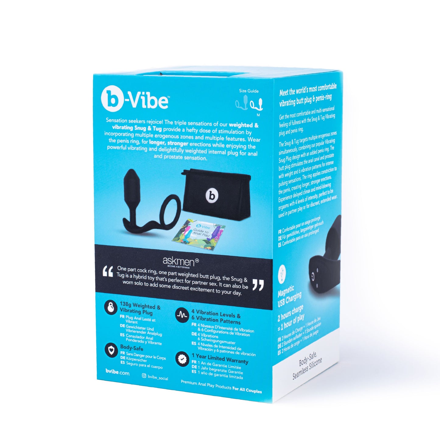 B-Vibe - Vibrating Snug & Tug M