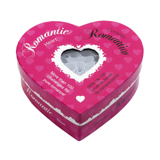 Romantic Heart - Romantic Challenge Game for Couples - EN/ES