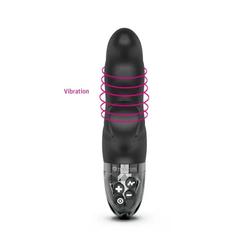 Mystim - Hop Hop Bob eStim Vibrator Black