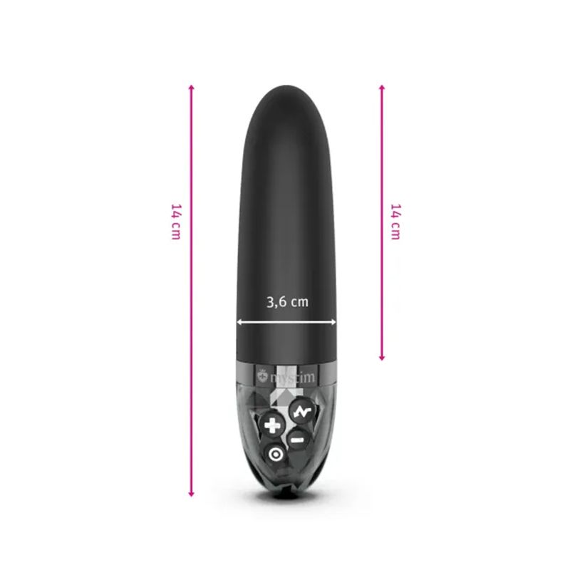 Mystim - Sleak Freak eStim Vibrator Black